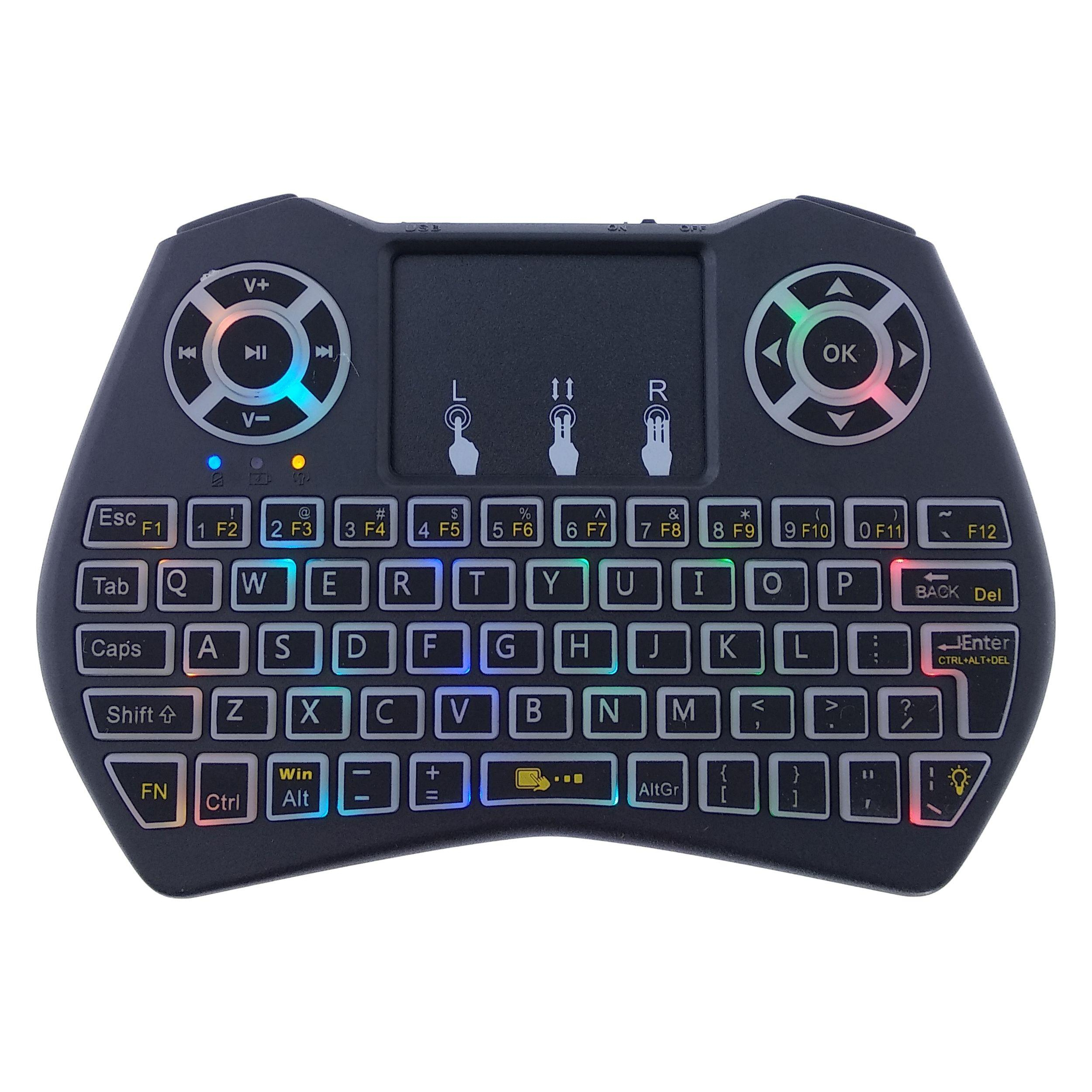 مینی کیبورد بی سیم کدRGB-1031