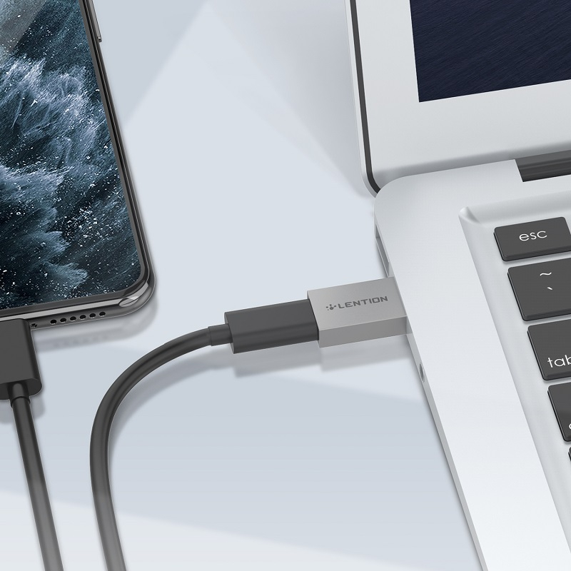 مبدل USB-A به USB-C لنشن کد H3