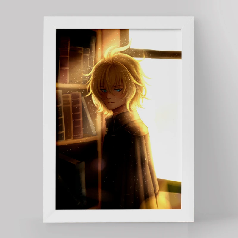 تابلو خندالو مدل میکائیل هیاکویا انیمه اسرافیل پایانی کد 12640