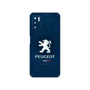 MAHOOT Peugeot-Logo Cover Sticker for Xiaomi Redmi Note 10 5G