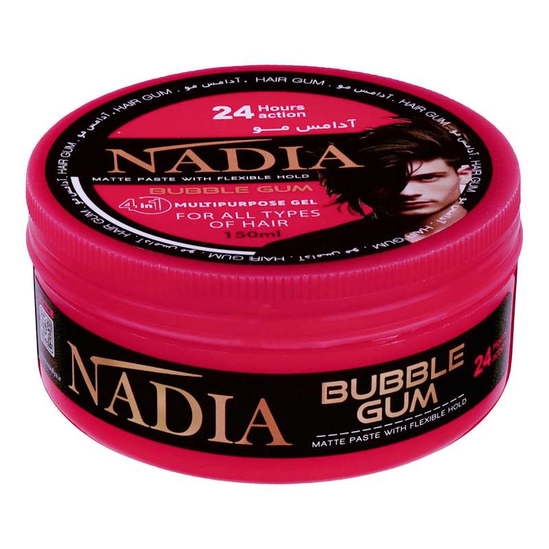 چسب مو نادیا مدل ‌BUBBLE GUM حجم 150 میلی لیتر