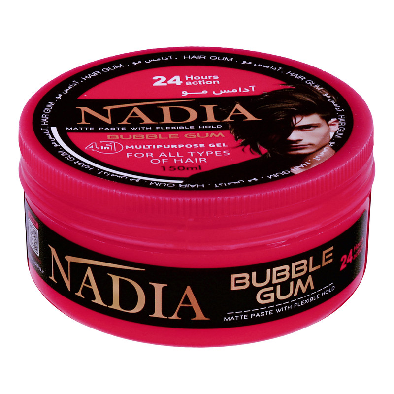 چسب مو نادیا مدل ‌BUBBLE GUM حجم 150 میلی لیتر