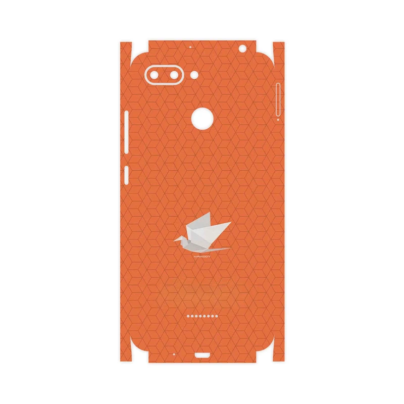برچسب پوششی ماهوت مدل Minimalist origami bird-FullSkin مناسب برای گوشی موبایل شیائومی Redmi 6