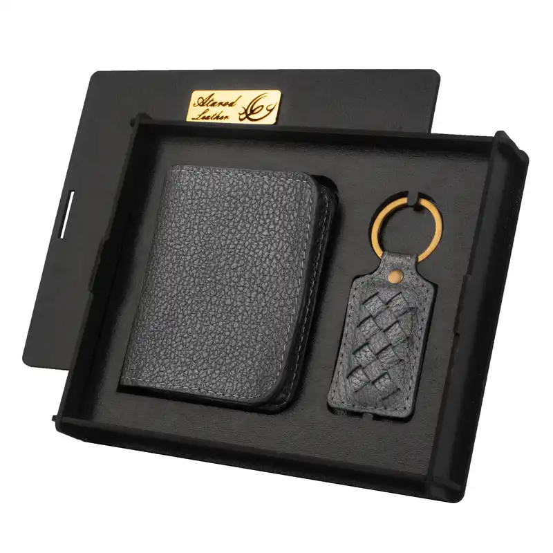 ست هدیه چرم عطارد مدل مدل چرم طبیعی کد A57