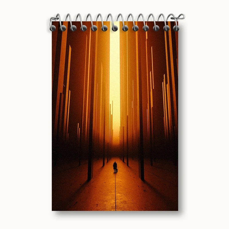 دفتر یادداشت 50 برگ خندالو مدل مفهومی کد F5