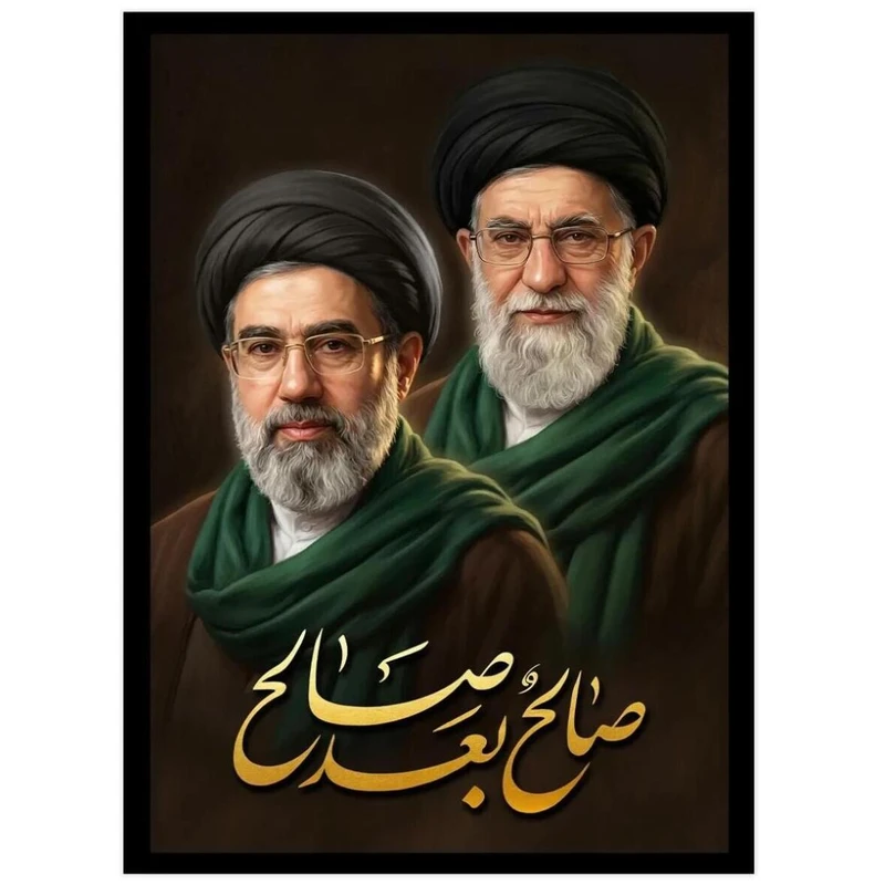 تابلو مدل Two01 فریم مشکی