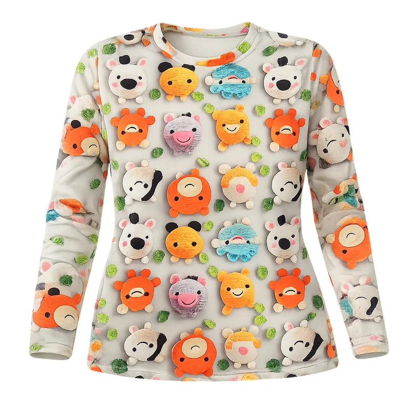 تی‌شرت آستین بلند زنانه مدل آینوش کد 13