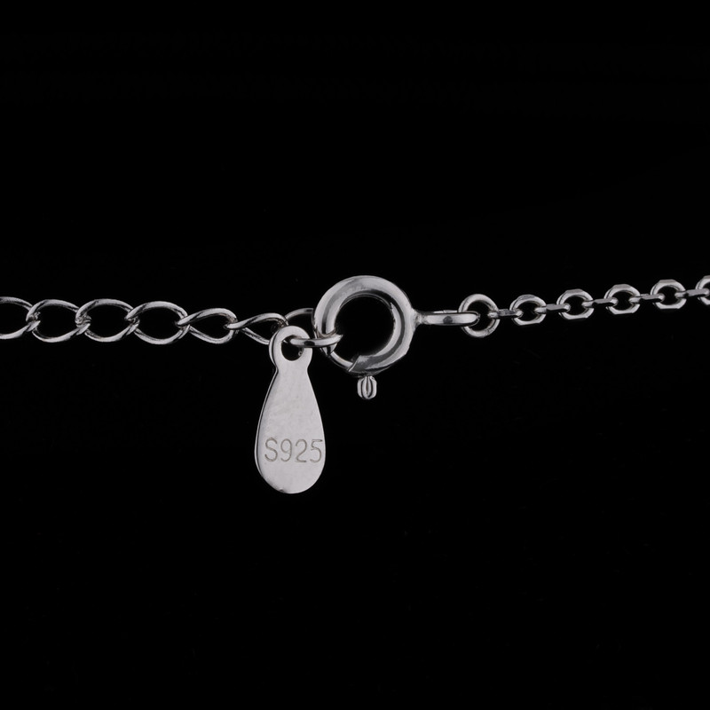 گردنبند نقره زنانه سواروسکی مدل اشک کد 066587