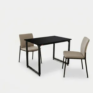 میز ناهارخوری دو نفره دیزم مدل مونتاژی LNC_asm_90×80