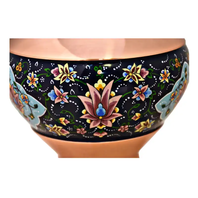 قندان مسی مدل سیبی کد 25