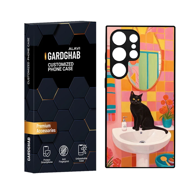 کاور گارد قاب علوی مدل دور ژله ای مناسب برای گوشی موبایل سامسونگ Galaxy S24 Ultra