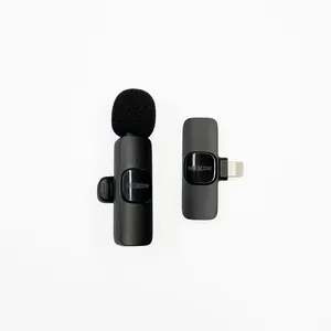 میکروفن بی سیم یقه ای موکسوم مدل لایتنینگ MX-AX39