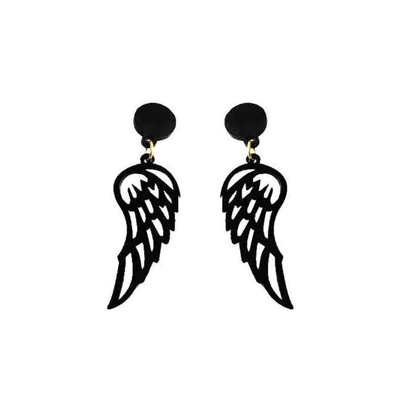 گوشواره زنانه مستر راد مدل بال گوشواره زنانه مستر راد مدل بال