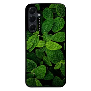 AKAM AMC-WSGA55-LEAVES-34 Cover For Samsung Galaxy A55