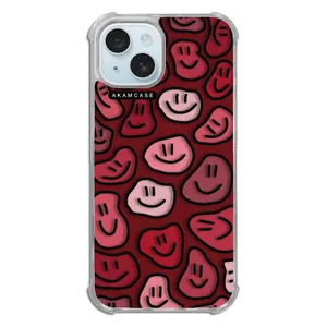 AKAM AMCWTA15-HAPPY FACE13 Cover For Apple iPhone 15
