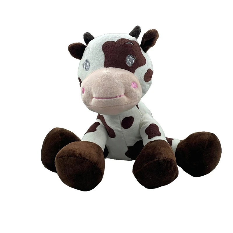 عروسک مدل پولیشی طرح گاو ارتفاع 20 سانتی متر