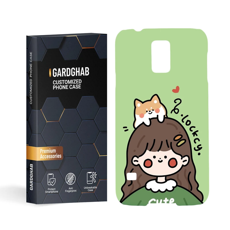    کاور گارد قاب مدل دخترانه مناسب برای گوشی موبایل سامسونگ galaxy s5