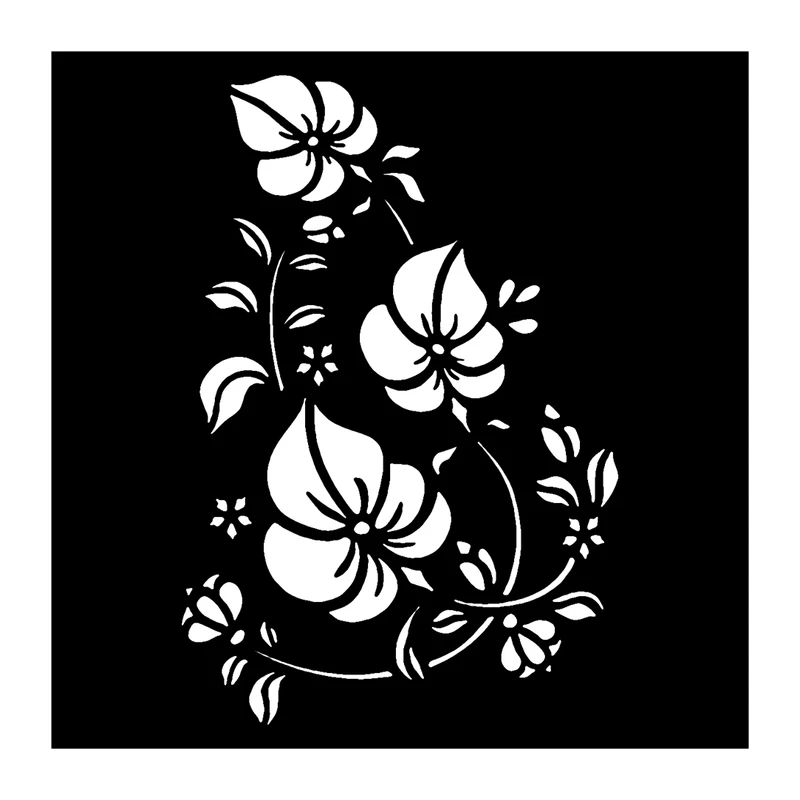  شابلون باتیس آرت طرح برگ کد 773