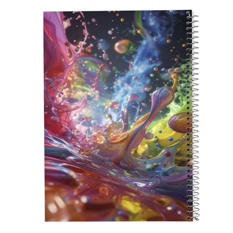 دفتر ژورنال نویسی 50 برگ مدوپد مدل نقطه ای طرح فانتزی کد DF14425