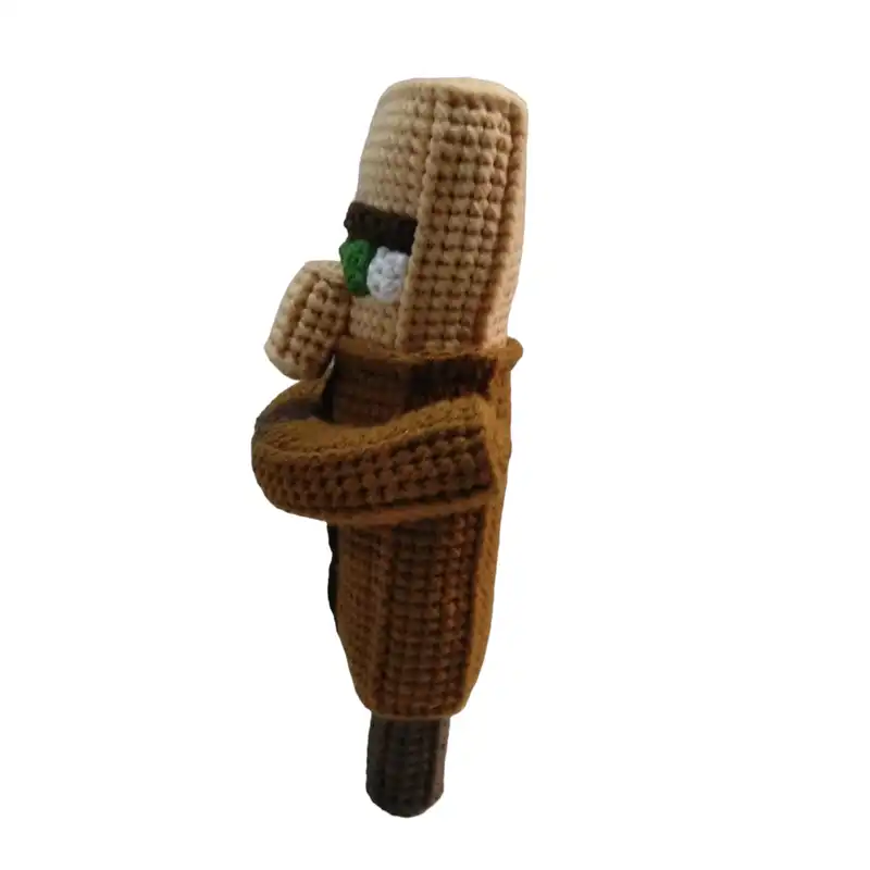 عروسک بافتنی مدل ماینکرفت مدل ویلیجر کد 30