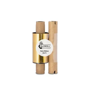 ریبون پرینتر لیبل زن الورول رزین  مدل Resin 60mmx75m