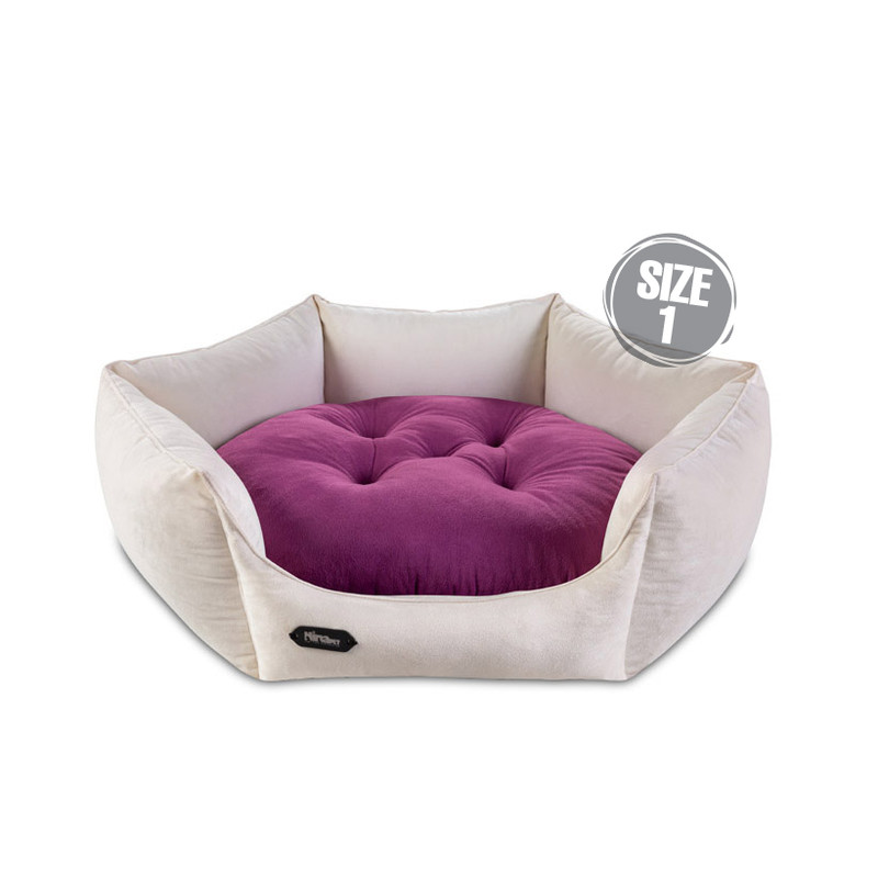 جای خواب سگ و گربه نیناپت مدل 6 ضلعی 2416J