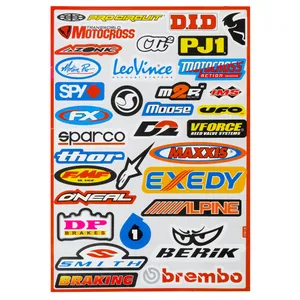 برچسب بدنه موتور سیکلت طرح brembo کد 026