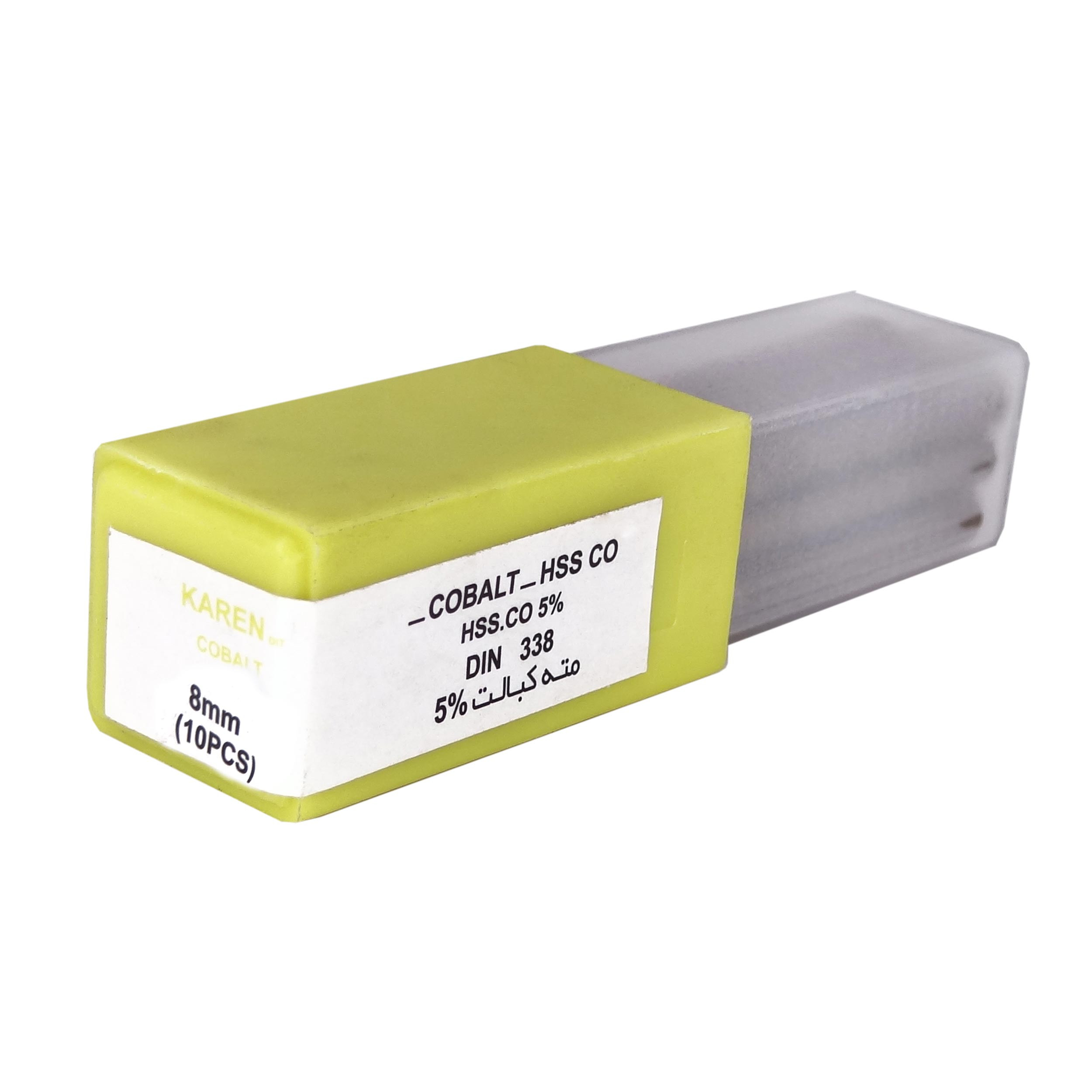 مته فلز کارن مدل LA-AL08 سایز 8 میلی متر مته فلز کارن مدل LA-AL08 سایز 8 میلی متر