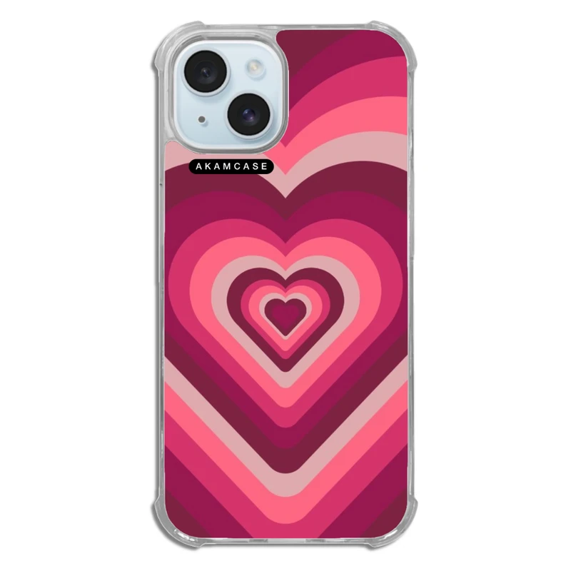 کاور آکام مدل AMCWTA15-HEART17 مناسب برای گوشی موبایل اپل iPhone 15