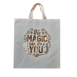 ساک خرید مدل طلاکوب طرح The Magic Is in You