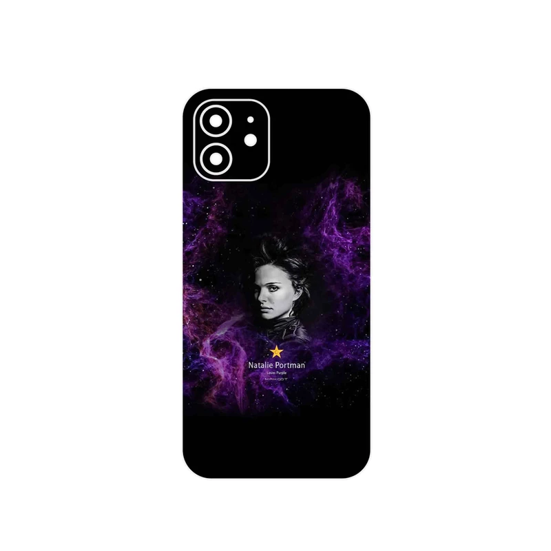 برچسب پوششی ماهوت مدل Natalie Portman مناسب برای گوشی موبایل اپل iPhone 12