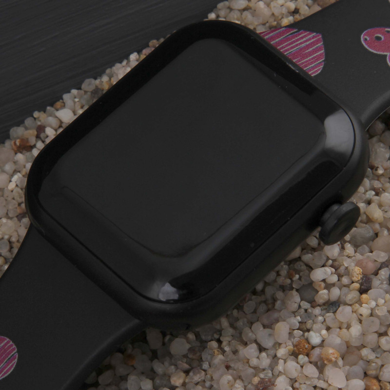 ساعت مچی دیجیتال زنانه مدل فانتزی طرح قلب بند سیلیکونی کد WHW_344