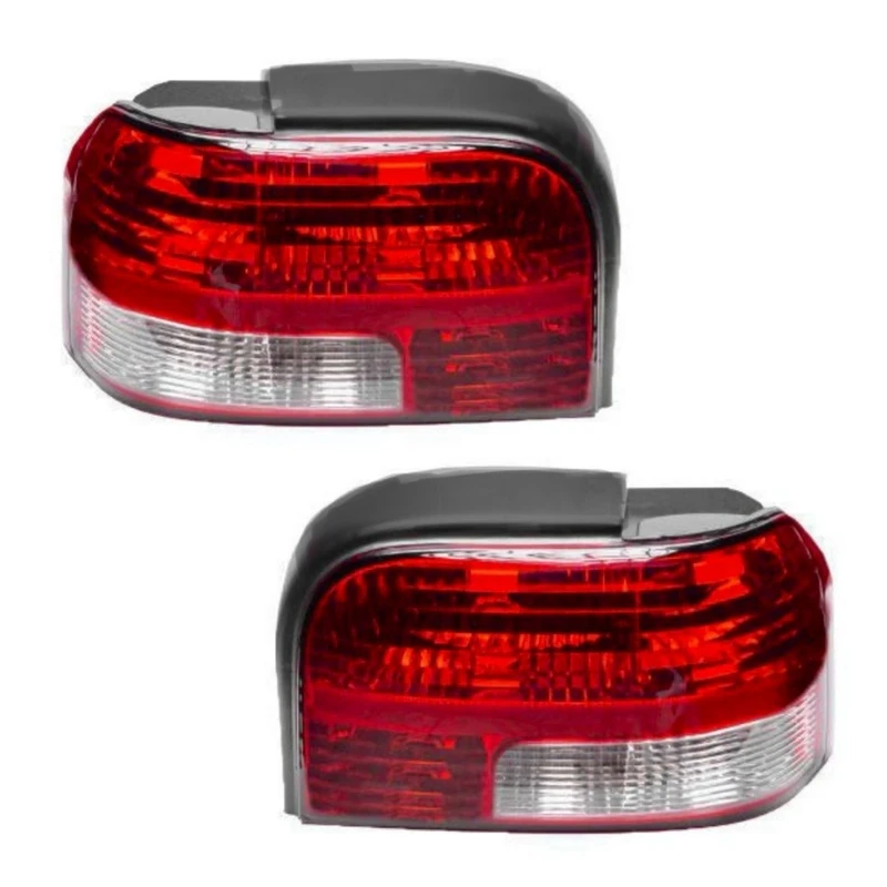 چراغ خطر عقب خودرو امواج مدل فابریک مناسب برای پراید 131 بسته 2 عددی همراه با سوکت