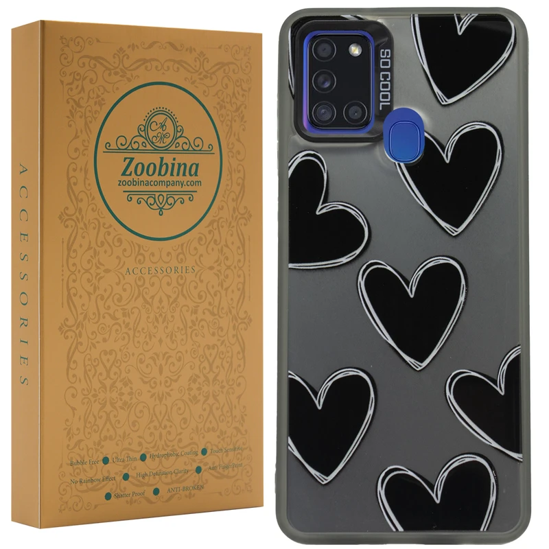 کاور زوبینا مدل Zamor مناسب برای گوشی موبایل سامسونگ Galaxy A21S