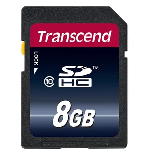 کارت حافظه‌ SDHC ترنسند مدل کلاس 10 استاندارد UHS-I U1 سرعت 10MBps ظرفیت 8 گیگابایت