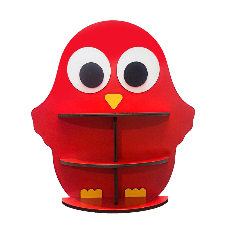 شلف دیواری اتاق کودک مدل jepeto cute bird 