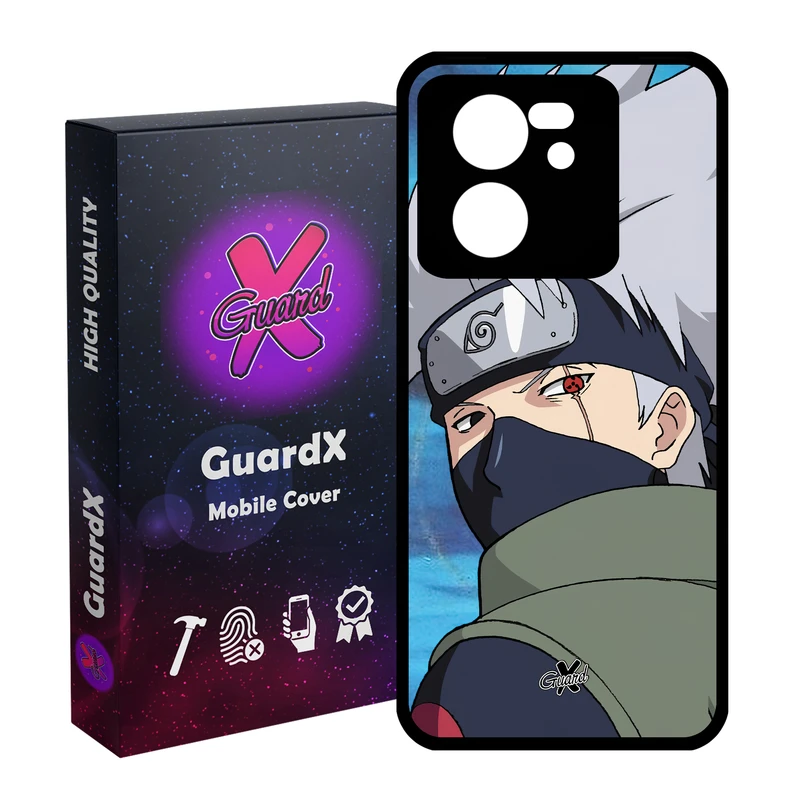 کاور گارد ایکس طرح Kakashi Anime مدل Glass10523 مناسب برای گوشی موبایل شیائومی 13T/13T Pro/Redmi K60 Ultra