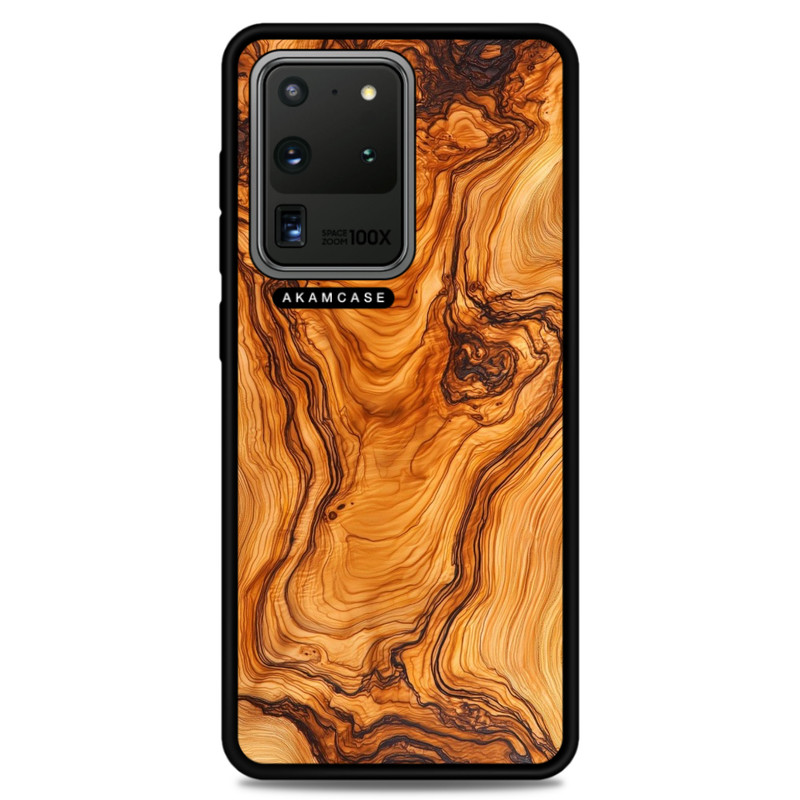 کاور آکام مدل AMC-WSGS20U-WOOD-25 مناسب برای گوشی موبایل سامسونگ Galaxy S20 Ultra