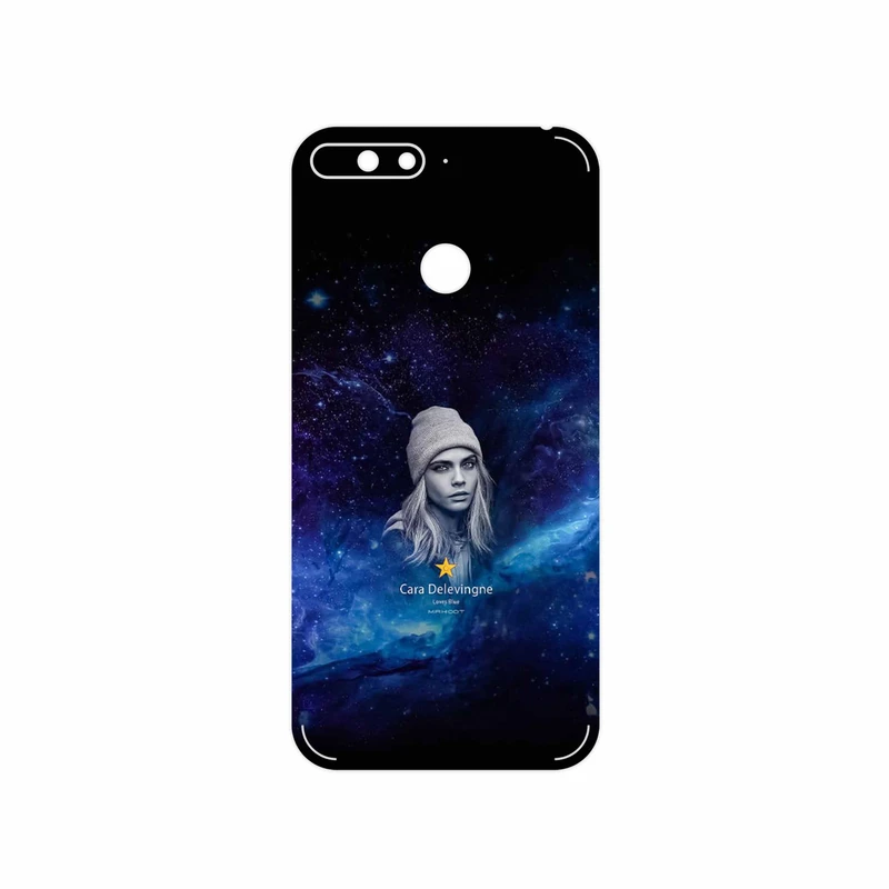 برچسب پوششی ماهوت مدل Cara Delevingne مناسب برای گوشی موبایل هوآوی Y6 Prime 2018