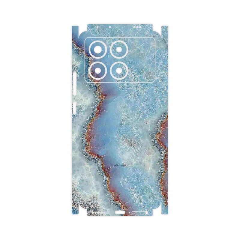 برچسب پوششی ماهوت مدل Blue_Ocean_Marble-FullSkin مناسب برای گوشی موبایل شیائومی Poco X6 Pro