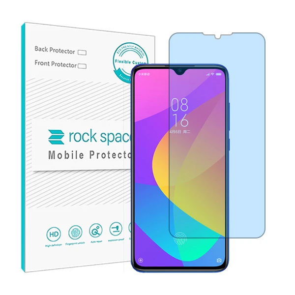 محافظ صفحه نمایش ضد اشعه آبی راک اسپیس مدل HyBLU مناسب برای گوشی موبایل شیائومی Mi CC9 Meitu Version