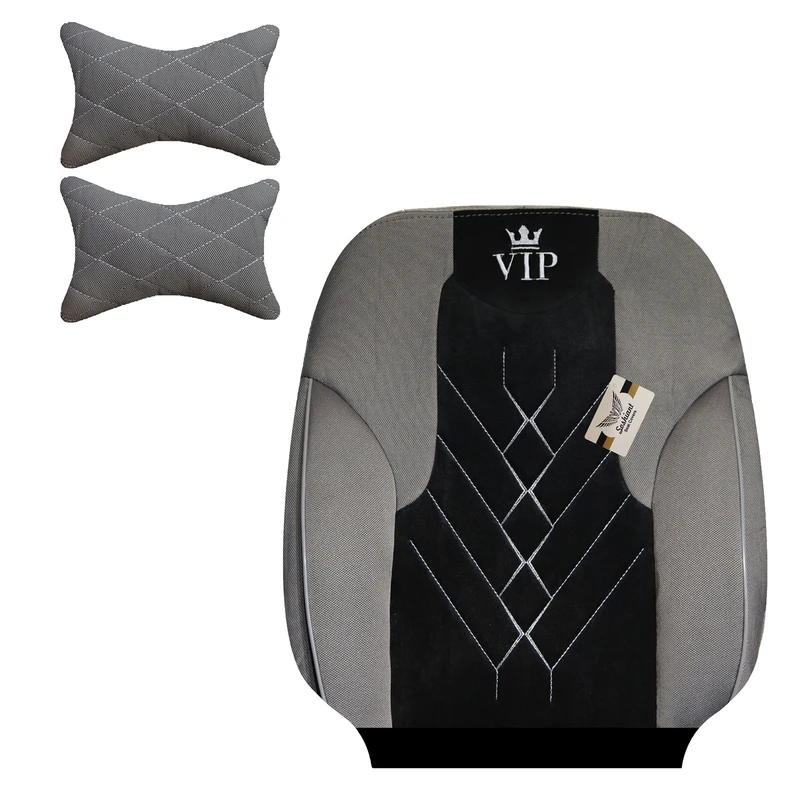 روکش صندلی خودرو سوشیانت مدل vip مناسب برای سمند به همراه پشت گردنی