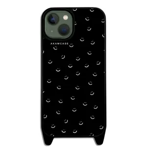 AKAM AMCWLA13-HAPPY FACE6 Cover For Apple iPhone 13