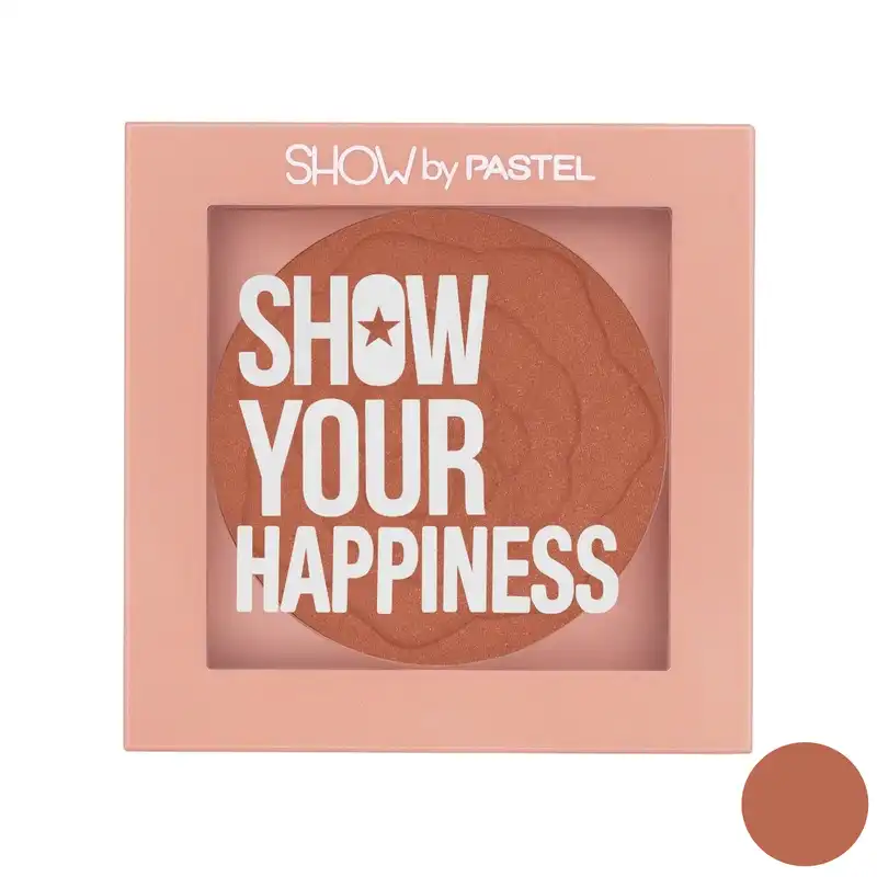 رژگونه پاستل مدل HAPPINESS شماره 204