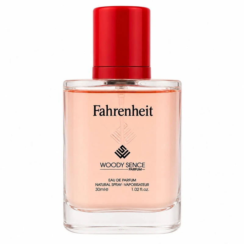 عطر جیبی مردانه وودی سنس مدل Fahrenheit با رایحه تند  حجم 30 میلی‌لیتر