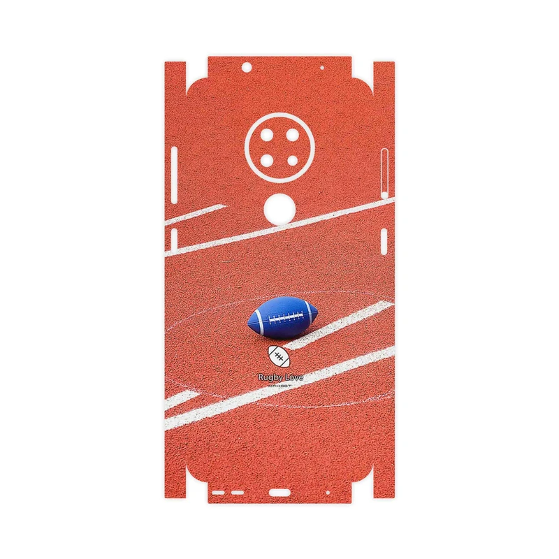 برچسب پوششی ماهوت مدل Rugby football-FullSkin مناسب برای گوشی موبایل نوکیا 6.2