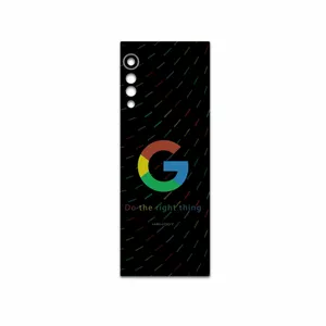 MAHOOT Google-Logo Cover Sticker for LG Velvet 5G