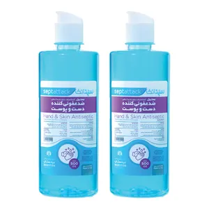 محلول ضدعفونی کننده دست سپتاتک مدل 02 حجم 500 میلی لیتر بسته دو عددی 