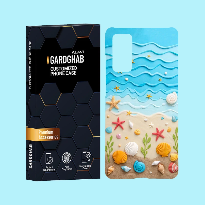 کاور گارد قاب علوی مدل هنری مناسب برای گوشی موبایل سامسونگ Galaxy S20 FE