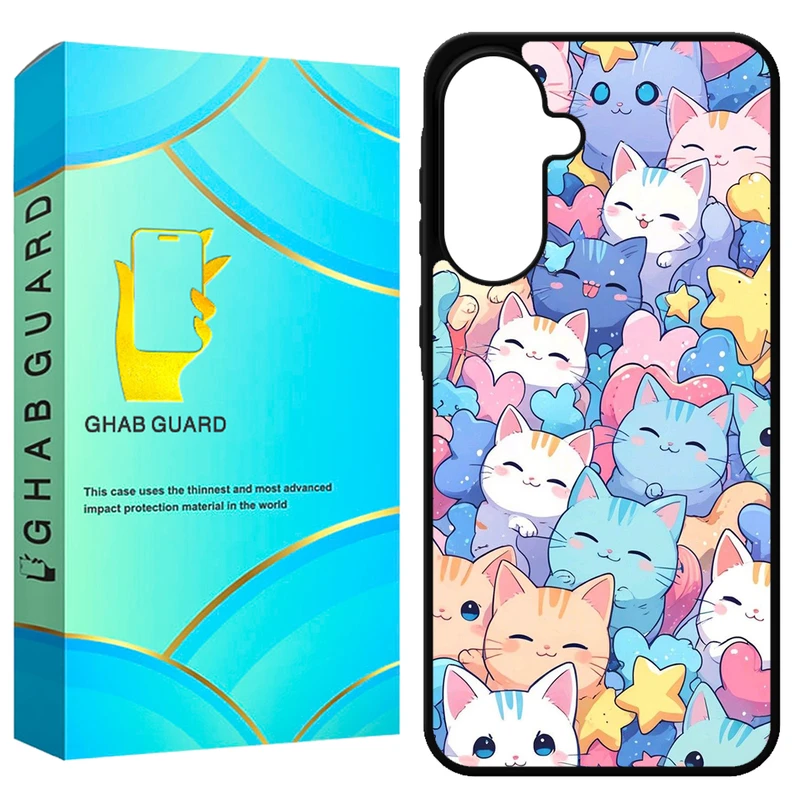 کاور قاب گارد طرح گربه مدل GA57 مناسب برای گوشی موبایل سامسونگ Galaxy A57